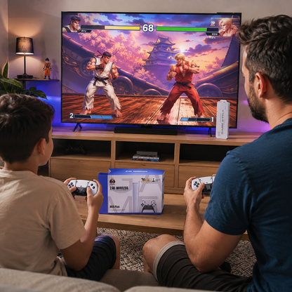 M15 Plus™ | La Consola 4K Retro Tendencia | +20.000 Juegos Clásicos | Plug & Play