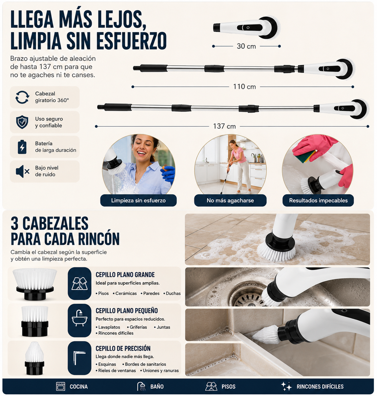 EDICIÓN LIMITADA - CEPILLO ELÉCTRICO GIRATORIO