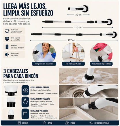 EDICIÓN LIMITADA - CEPILLO ELÉCTRICO GIRATORIO