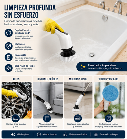 EDICIÓN LIMITADA - CEPILLO ELÉCTRICO GIRATORIO