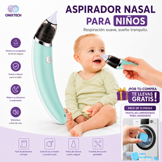 Aspiradora Nasal Automático Premium | Invierno Sin Mocos | Edición Limitada