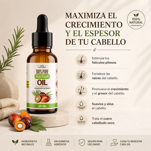 Aceite Batana Crecimiento Cabello 30 ml