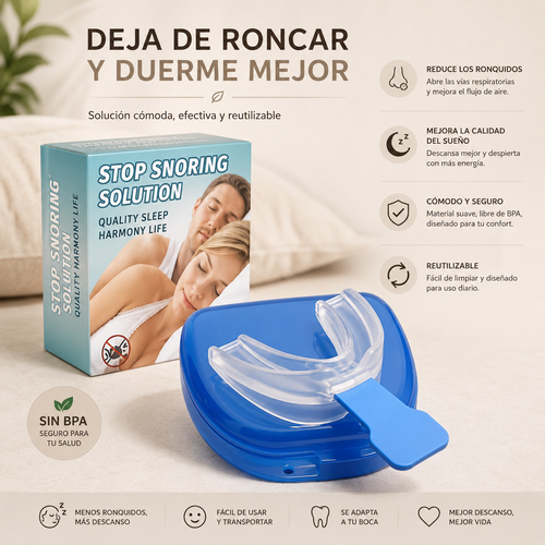 Placa Anti bruxismo Apnea Y Ronquido