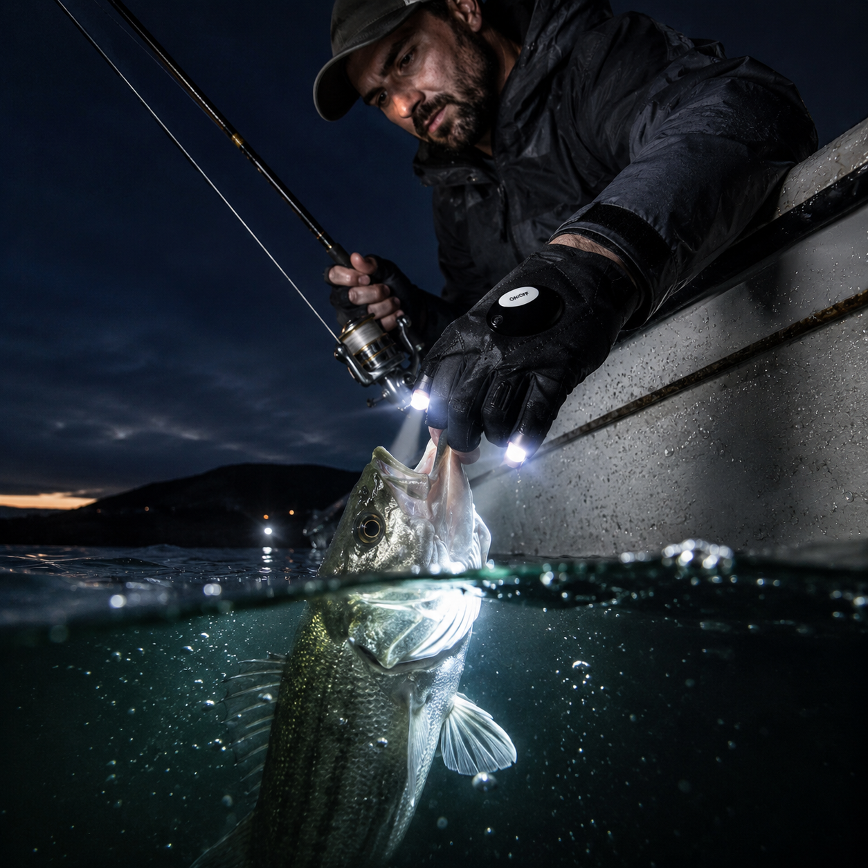 Guante de Pesca Izquierdo