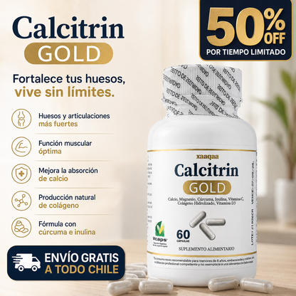 CALCITRIN GOLD | Vive sin que el dolor decida tu día