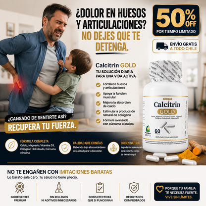 CALCITRIN GOLD | Vive sin que el dolor decida tu día