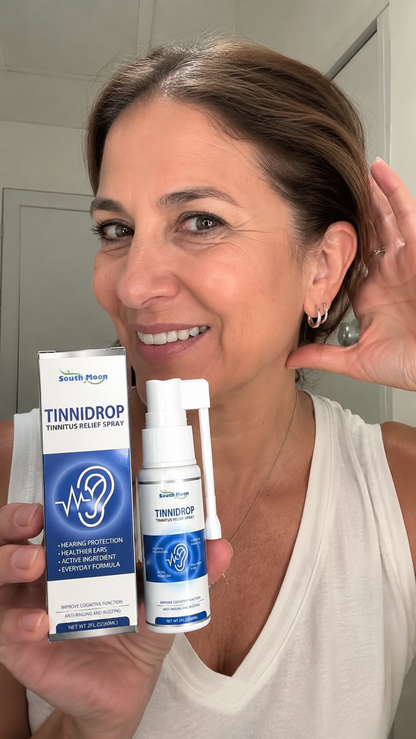 TINNIDROP® Spray Auricular Natural | Alivio Rápido del Zumbido y Tinnitus
