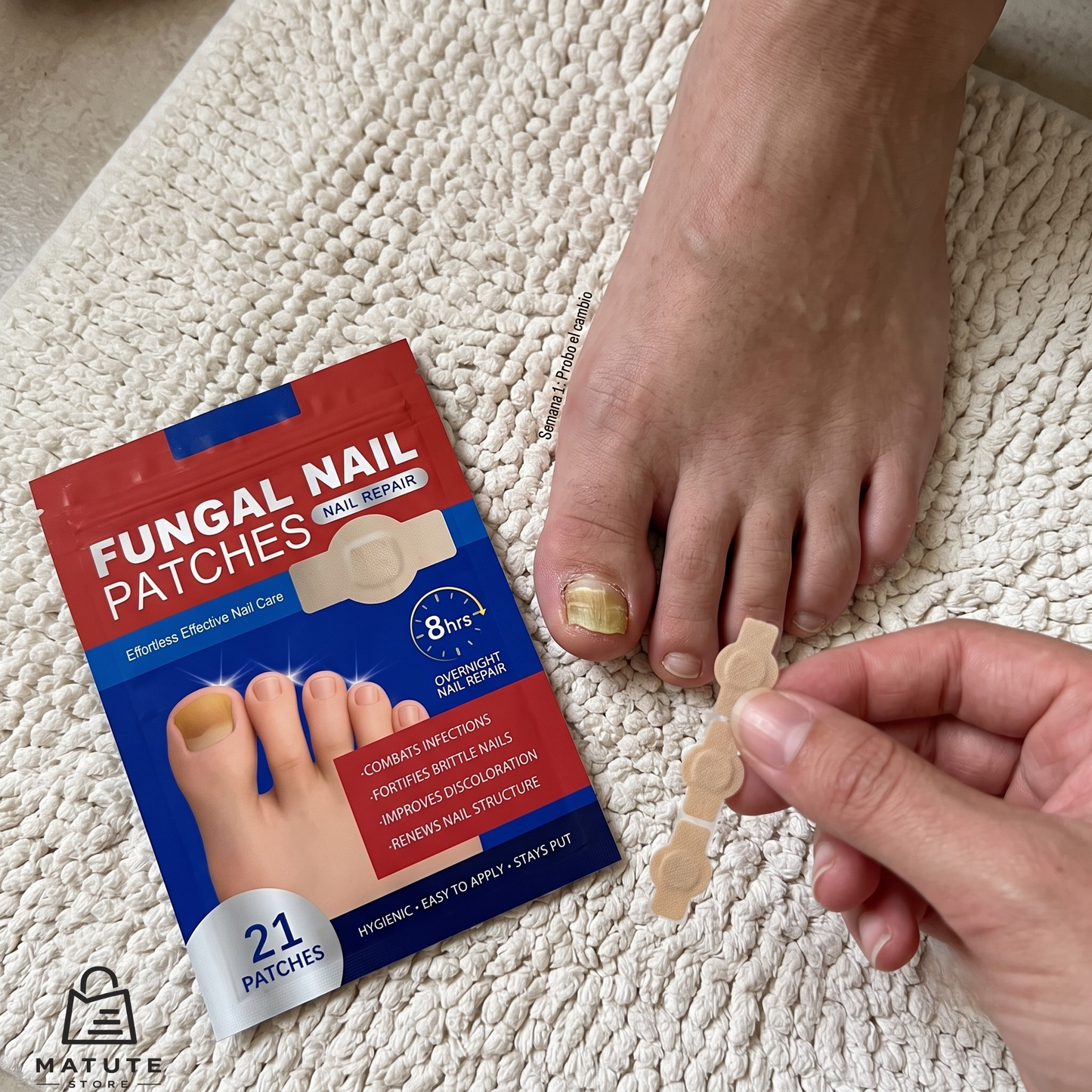STOCK LIMITADO - Parche Anti Hongo FUNGAL NAIL