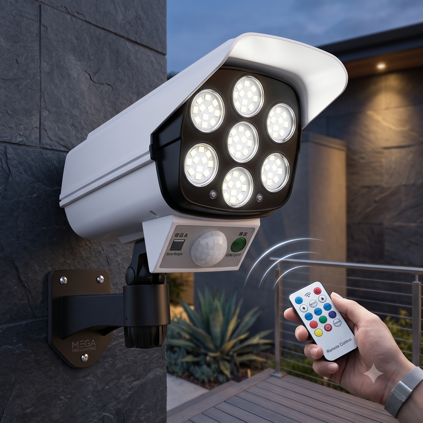 Foco Seguridad Hogar | Solar 360° Inteligente | Edición Limitada