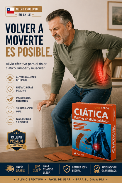 ÚLTIMAS UNIDADES - Parches Alivia Ciática Lumbalgias Lumbar